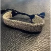 Pulsera brava mediana tejido metálico Paz Gabriel
