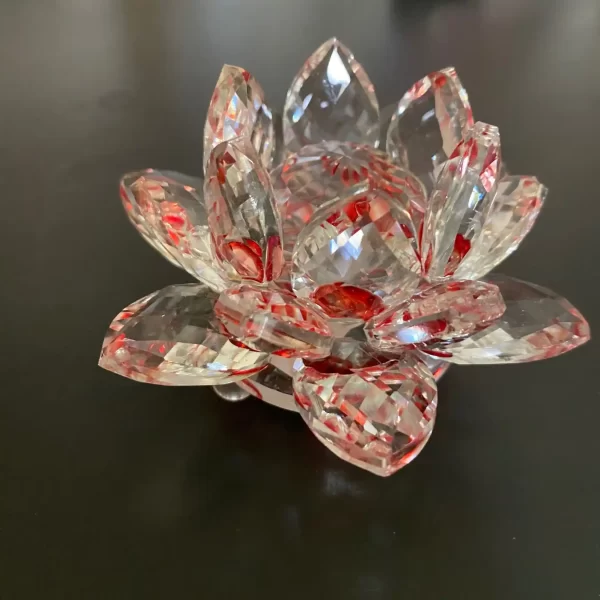 Flor de Loto Mediana de Cristal | Armonía y Energía - Imagen 3