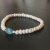 Pulsera perlas y apatita
