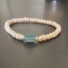Pulsera perlas y apatita